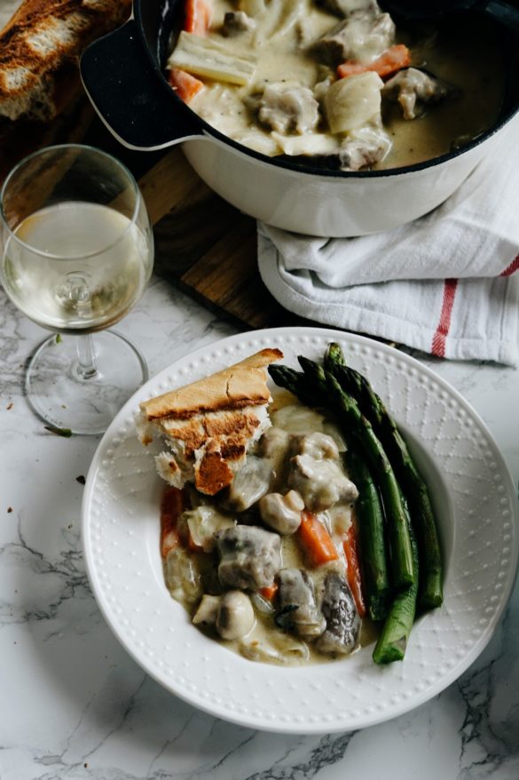 Blanquette de veau - cielęcina po francusku 10