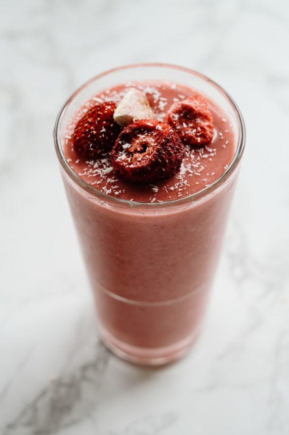 Smoothie truskawkowo-kokosowe 62