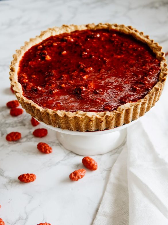 Tarta z różową praliną liońską 16