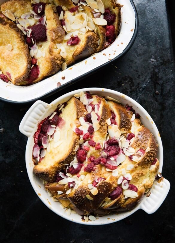 Pudding chlebowy z owocami 22