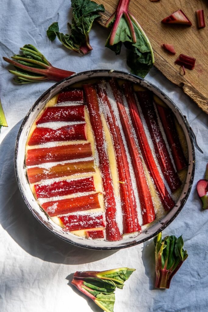 Just Rhubarb Cake 1 Just Rhubarb Cake 1