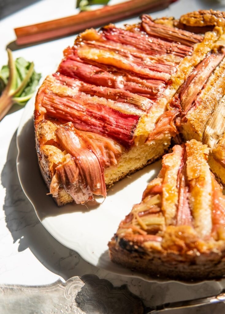 Just Rhubarb Cake 2 Just Rhubarb Cake 2