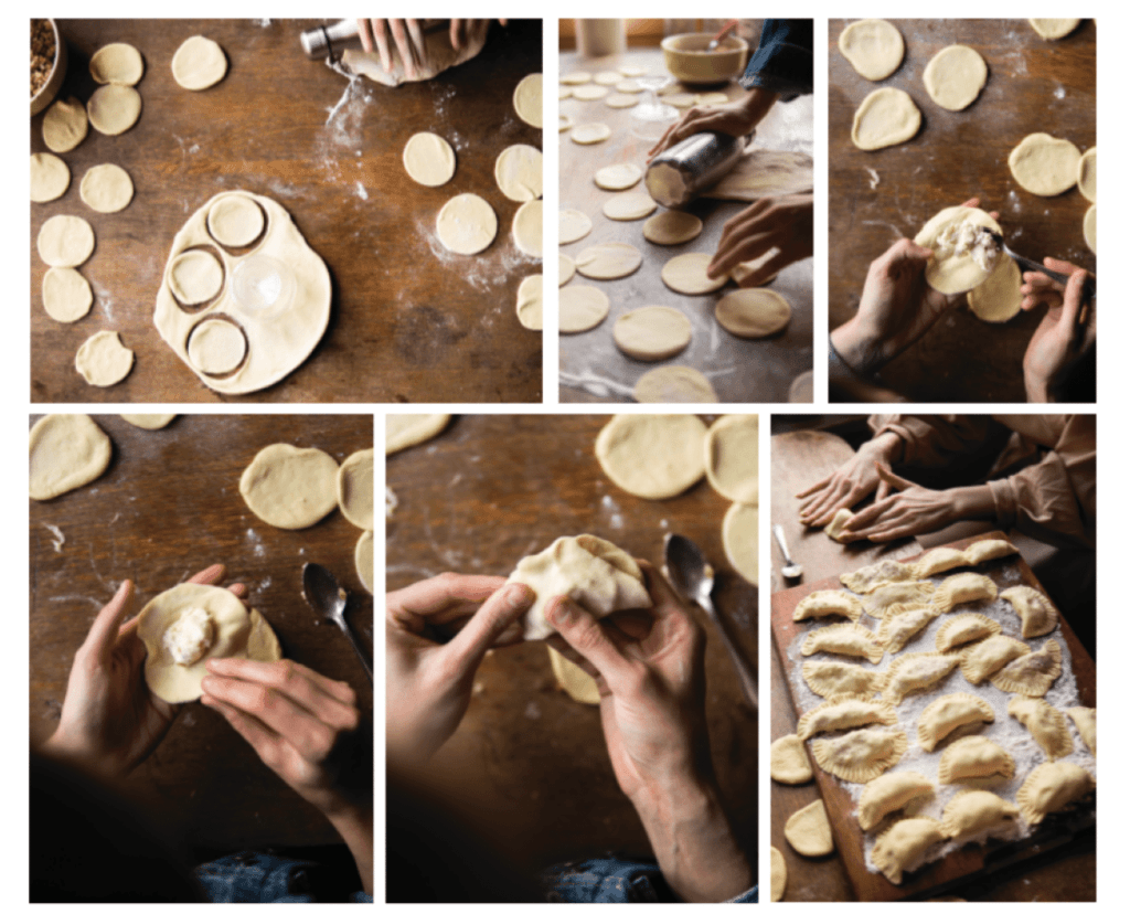 Najlepsze ciasto na pierogi 2 Najlepsze ciasto na pierogi 1