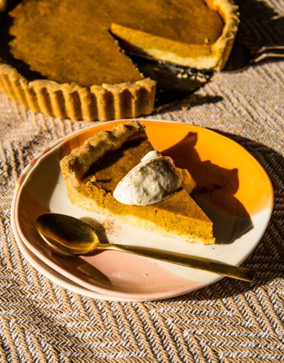 Tarta dyniowa pumpkin spice z palonym miodem i pomarańczą 2