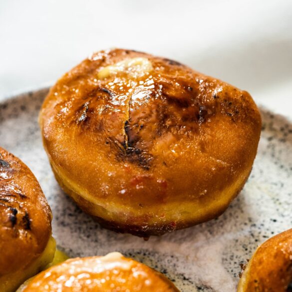 Pączki Crème Brûlée