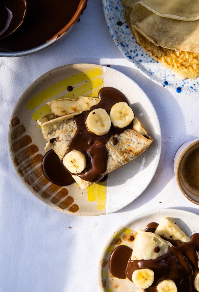 Perfect Polish Crepes Naleśniki + Chocolate Sauce 2 Naleśniki idealne