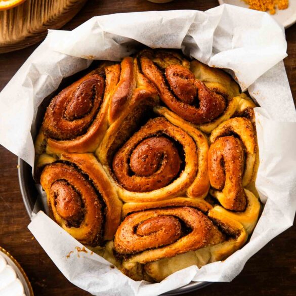 Bardzo puchate cynamonki