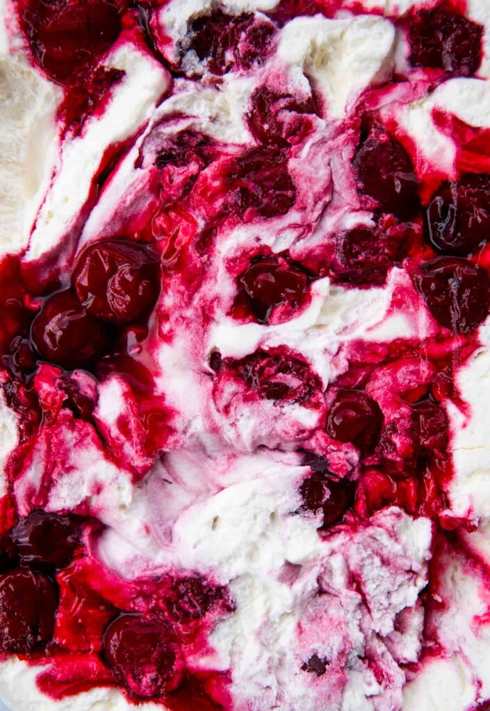 Fantazyjnie lody wiśniowe na dwa sposoby 2 Fantazyjnie lody wiśniowe na dwa sposoby