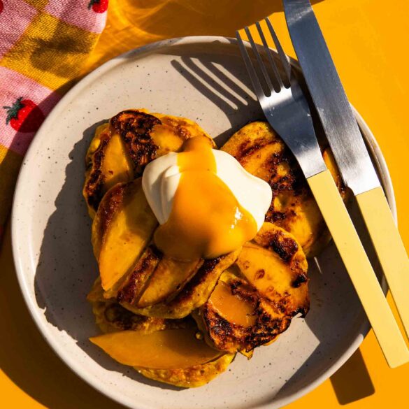Słoneczne placuszki mango