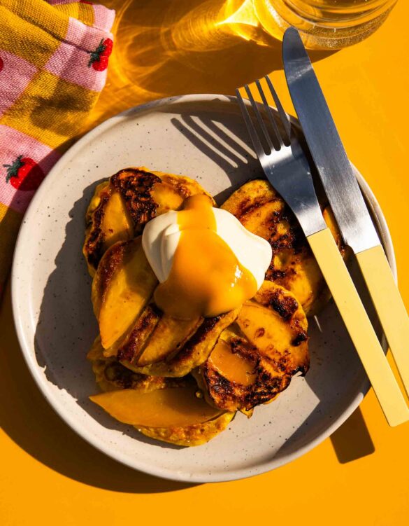 Słoneczne placuszki mango