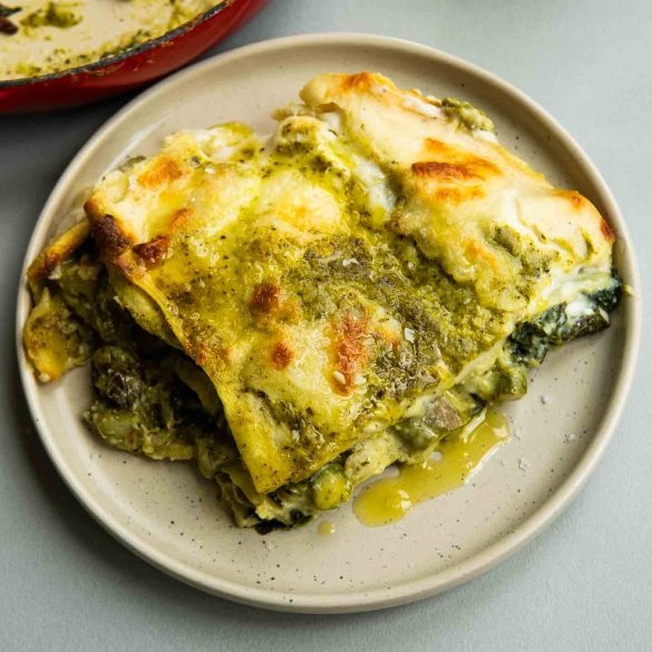 Zielona lasagne alla Portofino