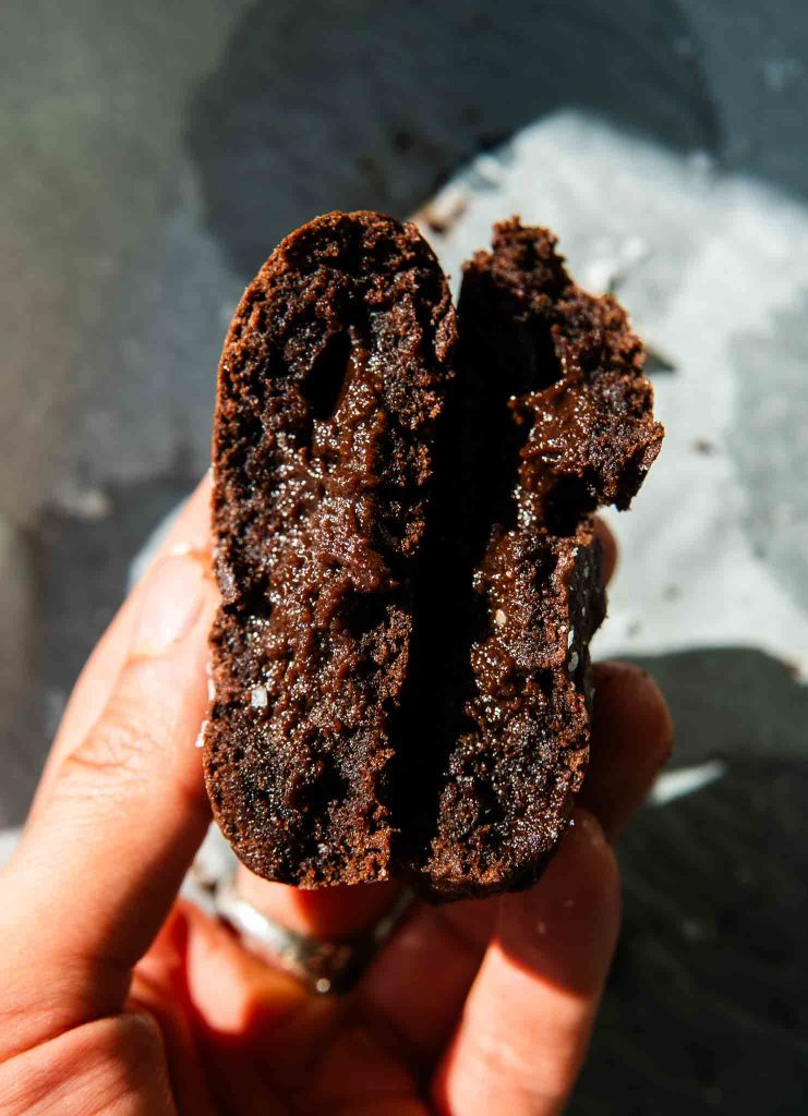 Ciasteczka czekoladowe z lepszą nutellą 1