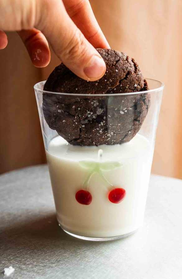 Ciasteczka czekoladowe z lepszą nutellą