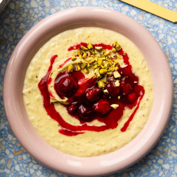 Bardzo kremowa wysokoproteinowa owsianka