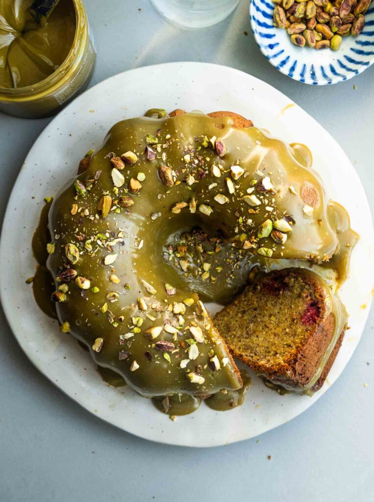 Bardzo pistacjowa babka 1 Bardzo pistacjowa babka