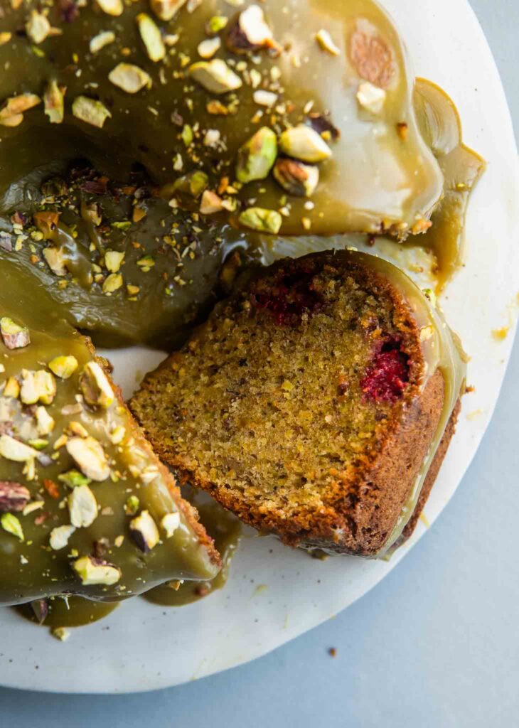 Bardzo pistacjowa babka 2 Bardzo pistacjowa babka